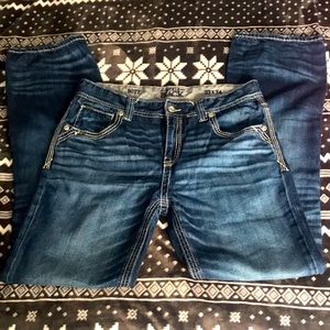 BKE Buckle Black 33/34 Dark Denim Jeans